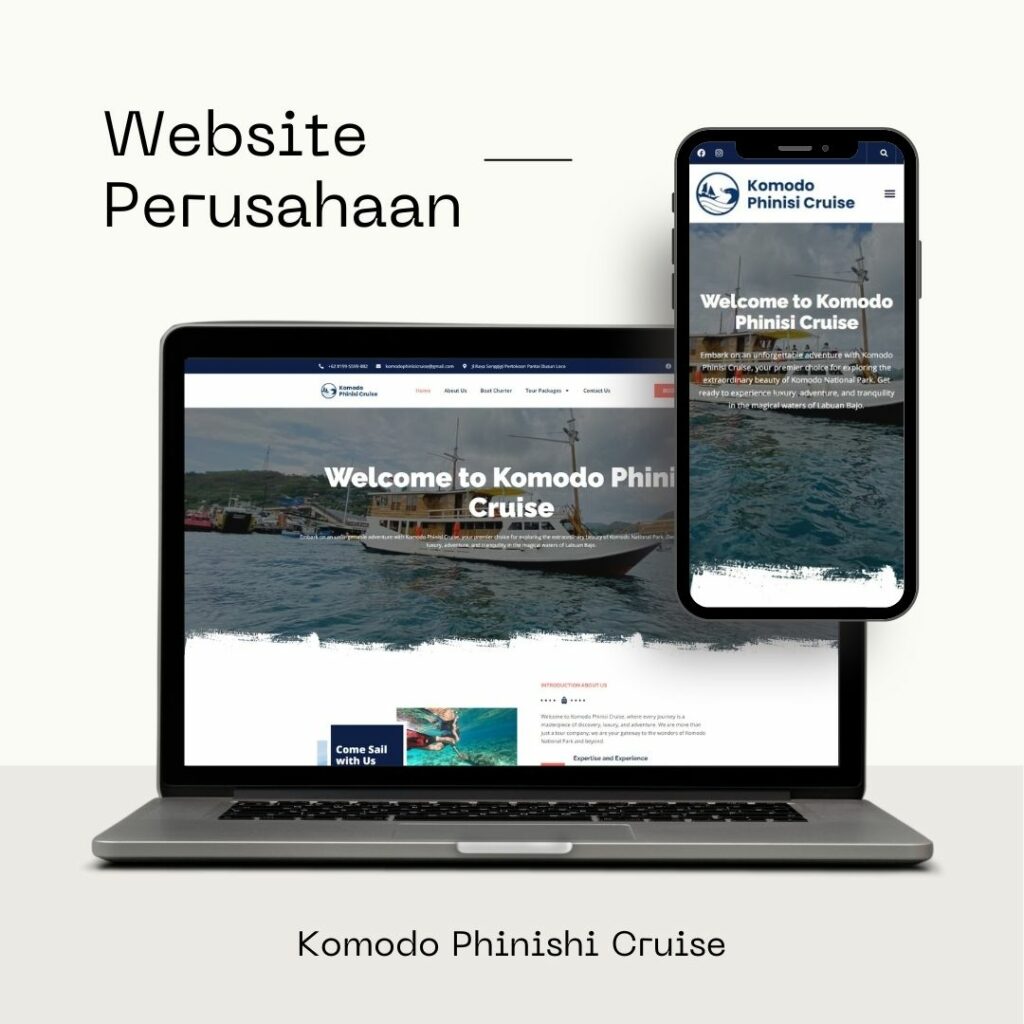 Website Perusahaan Komodo Phinishi Cruise